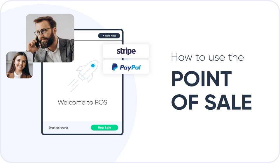 Image of SimplyBook.me’s older POS interface.