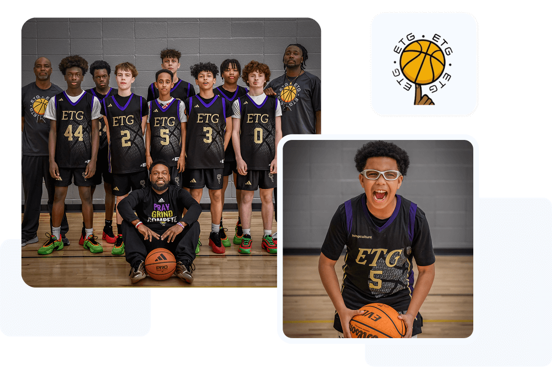 Basketball team image